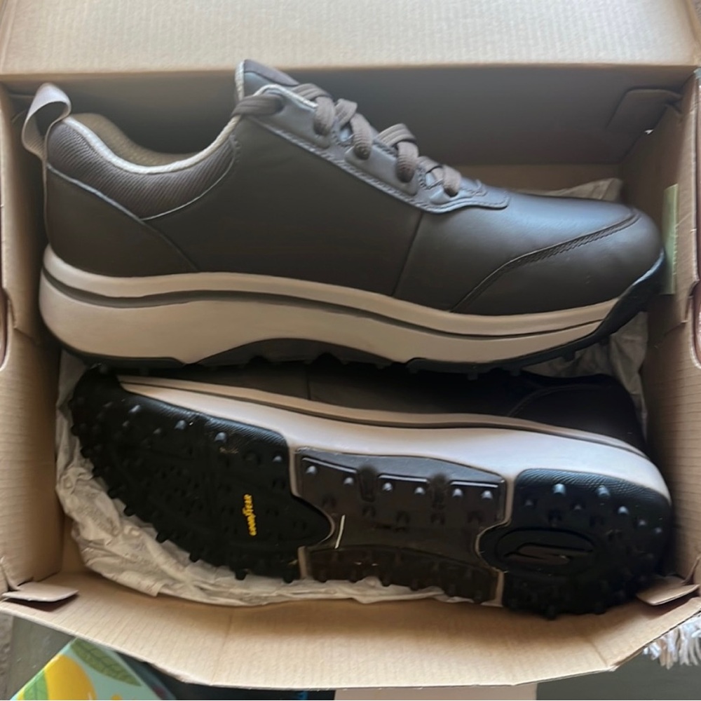 Men's Gray Golf Shoes